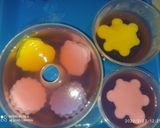 Foto langkah ke 4 dari resep Puding Bunga.