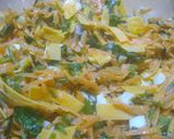 Foto del paso 4 de la receta: Sábalo despinado y zanahorias en hierbas frescas y cheddar