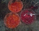 A picture of step 7 of Tuti fruti from water melon rind.