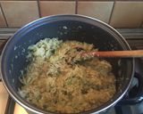 Káposztás hasé recept fázis 2 fotója