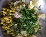 A picture of step 2 of Punjabi samosa.