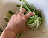 Fermented spring onions and cabbage Thai style recipe step 1 photo