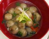 Foto langkah ke 5 dari resep Cilok kuah isi bumbu pecel.