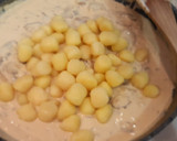 Foto del paso 4 de la receta: Ñoquis en salsa de champiñones al toque de mostaza al estragón