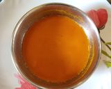 A picture of step 5 of Boondi ki Kadhi.
