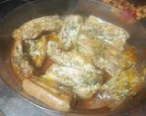 Foto del paso 4 de la receta: Costillas de cerdo maceradas y al horno con puré de papas revolcón