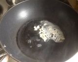 A picture of step 3 of Pac Choi with garlic.