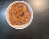 A picture of step 8 of Tomato Bharta.