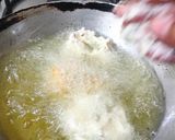 A picture of step 2 of Cabbage Vada.