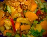 Hình bước làm 6 của món Tropical fruits salad