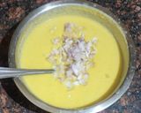A picture of step 2 of Stuffed moong dal wrap.