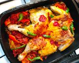 عکس مرحله 3 از دستور مرغ دودی روی گاز