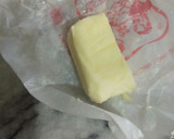A picture of step 1 of 3 layer simple custard.