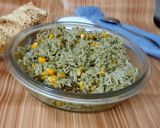 કોર્ન પાલક પુલાવ (Corn Palak Pulao Recipe In Gujarati) રેસીપી સ્ટેપ3ફોટો