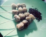Foto langkah ke 6 dari resep Sate Bola Bola Pisang Coklat Crispy..