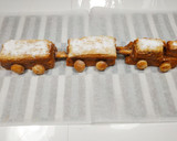 Foto del paso 9 de la receta: Trencito de hojaldre con dulce de leche 🚂