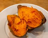 A picture of step 3 of Yaki-imo : Japanese style roast sweet potato.