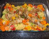 A picture of step 6 of Rabbit escabeche.