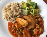 Foto del paso 4 de la receta: Pollo con setas y verdurita