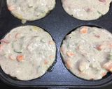 A picture of step 3 of Millet flour vegetable uttapam.