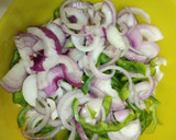 A picture of step 3 of Soya chilli.