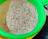 A picture of step 4 of Bengali Aloo Posto.