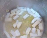 Foto del paso 12 de la receta: Sopa de mariscos a los tres caldos e infusionada con azafrán