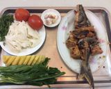 Hình bước làm 1 của món Cá tầm nấu canh măng chua
