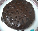 A picture of step 8 of Eggless coffee cake in 4 min.