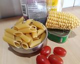 Foto del paso 1 de la receta: Ensalada simple con mostacholi
