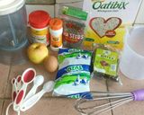 A picture of step 1 of Oats and Apple cinnamon Cupcakes with chia seeds.