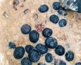 Banana pancakes with pecan nuts and fresh blueberries recipe step 1 photo