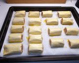 Almás ropogós burek (börek) recept fázis 3 fotója