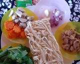 Foto langkah ke 1 dari resep 17. Mie haufan jantung hati🥰.