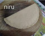 A picture of step 3 of Chini paratha / Sugar paratha.