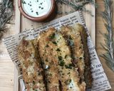 Une image de l'étape 7 de 🌿 Courgettes panées au zaatar.