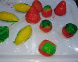 Hình bước làm 3 của món Bánh đậu xanh tạo hình trái cây
