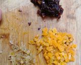 A picture of step 4 of Eggless Rumless Wheat flour plum cake.