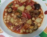 Foto del paso 3 de la receta: Cocido de garbanzos con cuscús