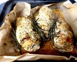 A picture of step 5 of Mustard & Honey Chicken Bake 😋.