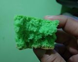 Foto langkah ke 6 dari resep Bolu (irit) Pandan Panggang 1 Telur.