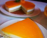 صورة لخطوة 4 من وصفة تشيز كيك بالبرتقال منعشة 🍊😋