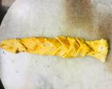 #Karela,fish,layers,flower,  net and triangle shaped Nimkis recipe step 11 photo