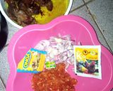 A picture of step 2 of Peppered gizzard.