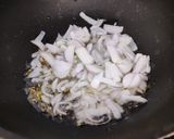 A picture of step 1 of Bhindi fry.
