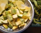 A picture of step 1 of Mango Murabba.