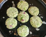 A picture of step 8 of Broccoli and tofu patties.