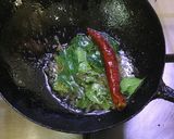 A picture of step 7 of Mooli Huli / Sambar.