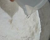 Foto langkah ke 1 dari resep Roti Sisir Ubi Ungu Tanpa Ulen.