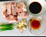 Hình bước làm 1 của món Sườn non nướng mật ong